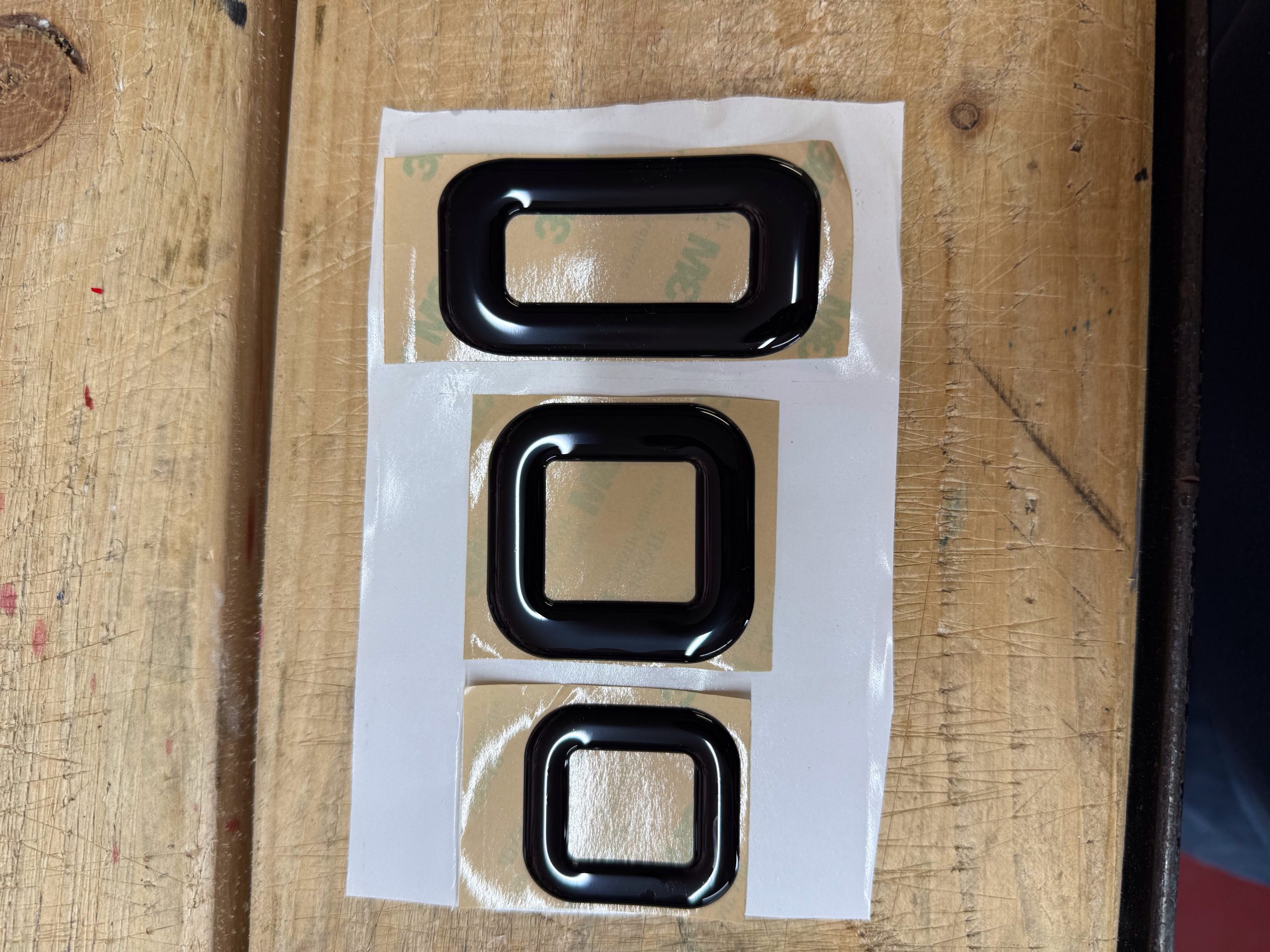 3D Gel Number Plates - Image 2