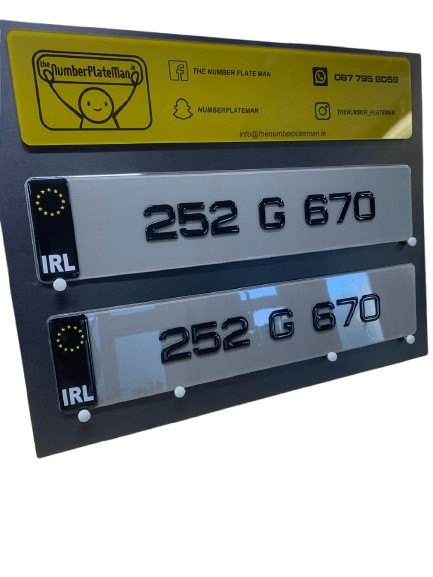 3D Gel Number Plates - Image 6